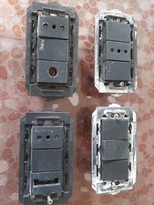 LOTTO STOCK BTICINO LIVING CLASSIC ORIGINALE  PRESA PULSANTE SUPPORTO ANTENNA