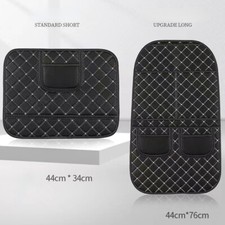 Car Back Seat Kick Mat Protector with Storage Pocket Anti-dirty Backseat Cover