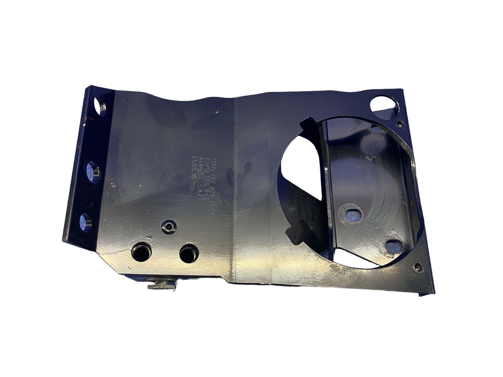 2011-2015 AUDI R8 REAR LEFT REINFORCED PLATE BRACKET SUPPORT 427809761
