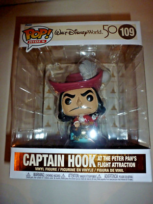 Funko Pop Disney World 50th Anniversary-Captain Hook Peter Pan Flight  NEU+ OVP