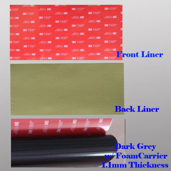 3M VHB Double Sided Foam Adhesive Sheet Tape 5952 Body Shop Mounting Bonding  - Image 2 of 4