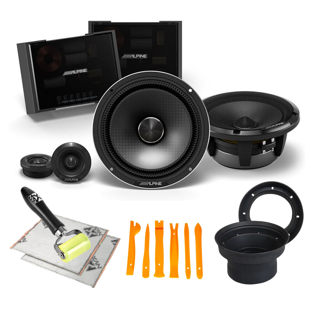 Двухпозиционная компонентная система Alpine HDZ-65CS 300 Вт 65 с аксессуарами 103190₽
