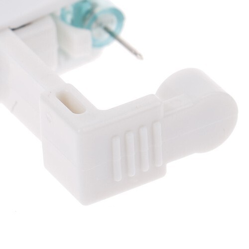 Ear Piercing Gun Disposable Self Ear Piercing Gun Kit With 4mm Earring Stu$i - Bild 6 von 11