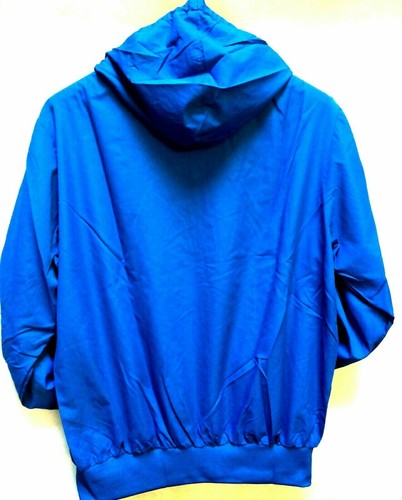 Herren Ecko Unlimited leichte Windschutzscheibe Regenjacke Kapuze blau schwarz - Bild 6 von 9