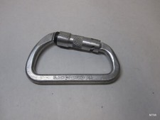Single Black Diamond USA Rock Lock Screwgate Carabiner - 27 KN - 9 KN 3313