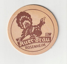 Q4 - Sottobicchiere Birra Cartone - Auer Brau Rosenheim