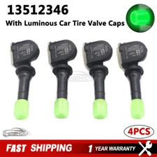 Set 4x TPMS Tire Pressure Sensor for GMC Chevy Buick Cadillac 13512346 13540601