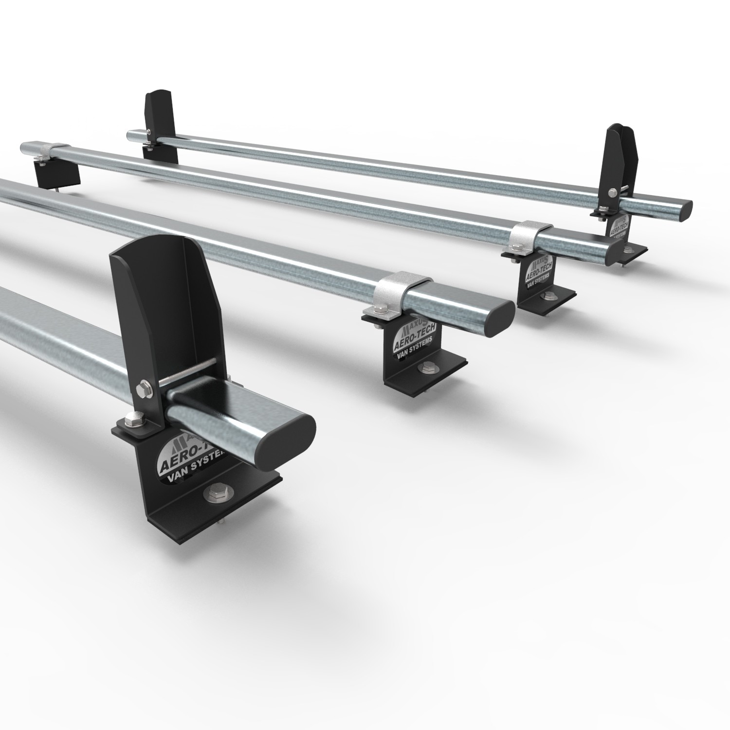 Ford Transit ROOF RACK 4 Bars WITH Stops 2014 to Present model LWB XLWB  AT125LS