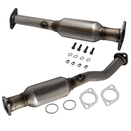 Rear Pair Catalytic Converter For Nissan Armada Pathfinder 5.6L 2008-2012 - Picture 1 of 12