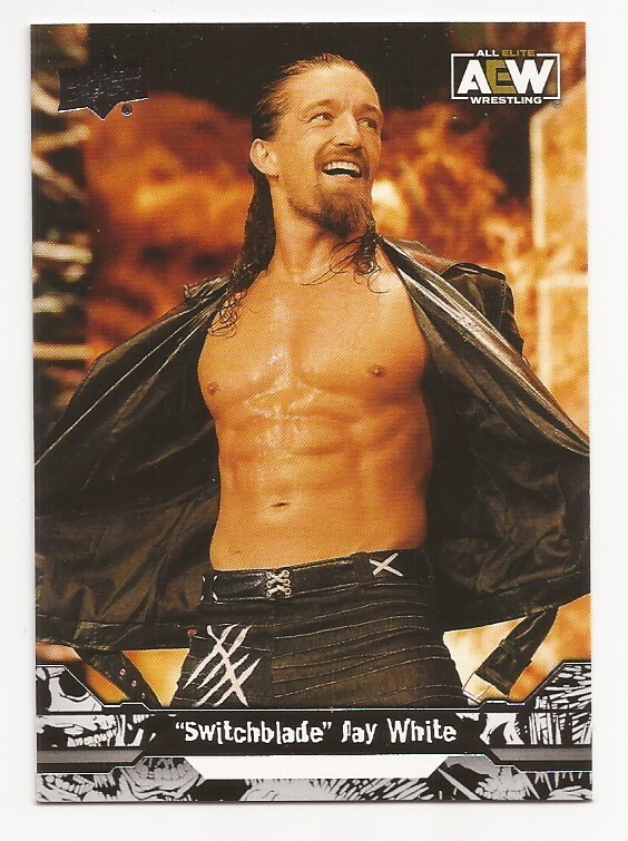 2023 Upper Deck AEW Wrestling Switchblade Jay White Card #64