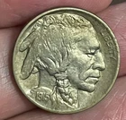 1915-d. Buffalo Nickel ,  Uncirculated, better  grade & date