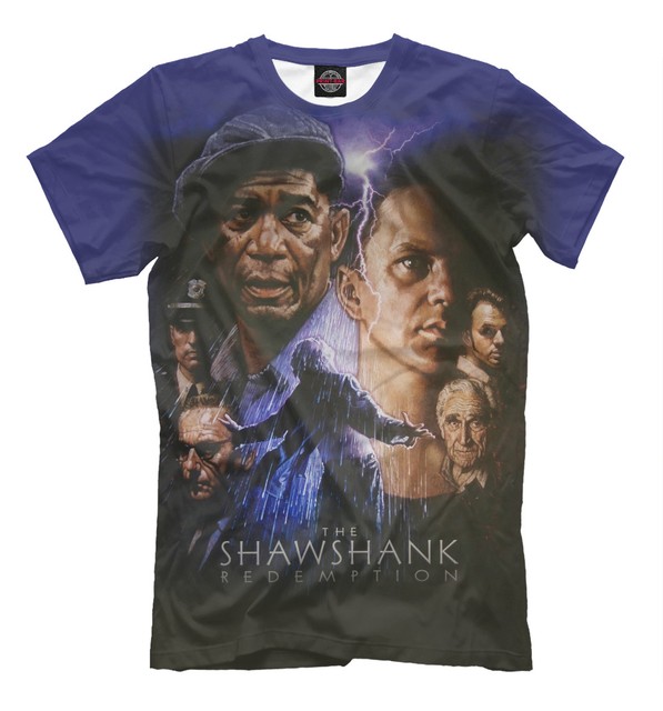 The Shawshank Redemption t-shirt - Microfiber tee great movie | eBay