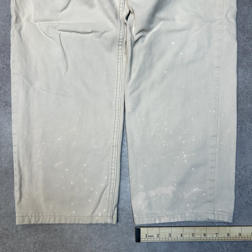 Levis 550 Denim Jeans Womens 36" Relaxed Fit Vintage Orange Tab Trousers, Beige - 第 8/12 張圖片