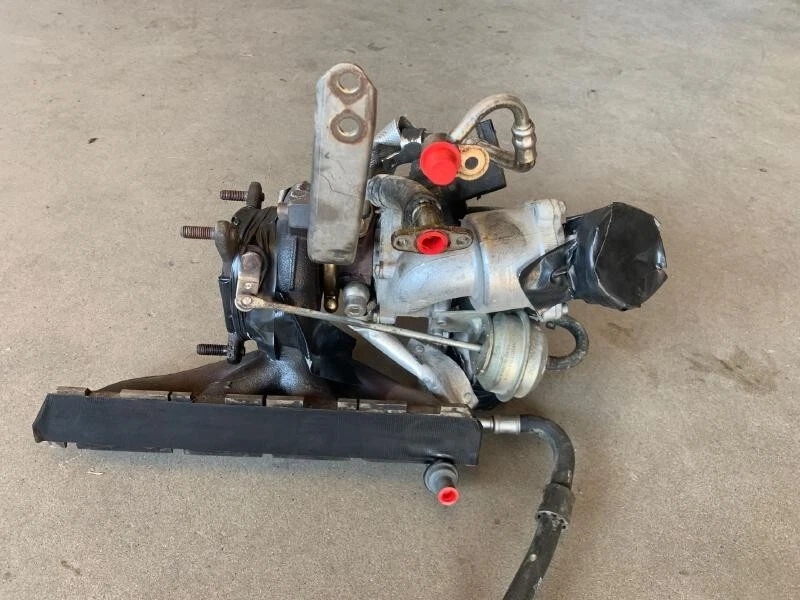 Оригинальный турбированный выпускной коллектор с турбокомпрессором для Volkswagen Tiguan 2,0 л 2009-2014 годов выпуска - Изображение 2 из 4