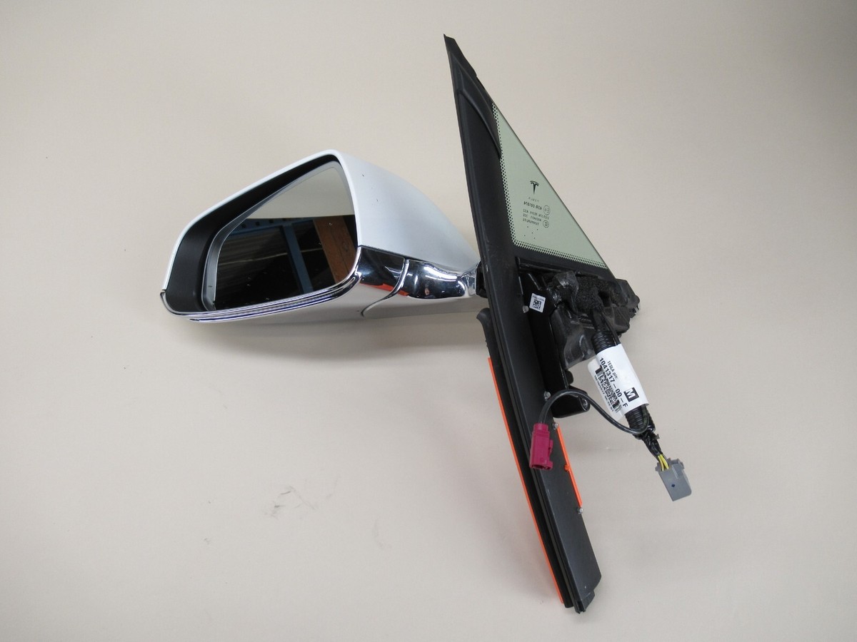Tesla Model S Left Driver Door Mirror Exterior Power Folding