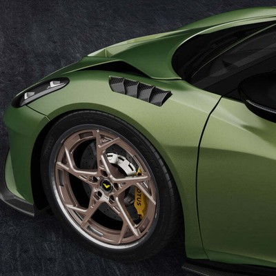 Vorsteiner Aero Carbon Fiber Vented Fenders 2x2 Satin Fits Lotus Emira
