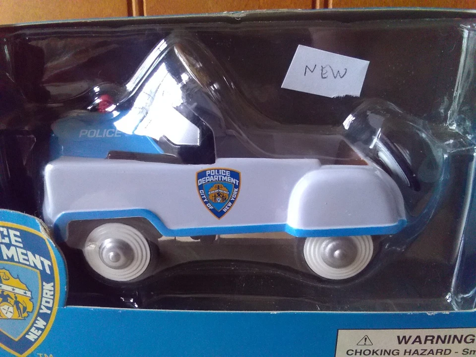 Lot of 4 K-Line FDNY and NYPD Pedal Cars and Trucks for 0/027, New...Ships FREE! - Image 4 of 4
