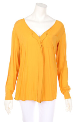 comma Blouse Patch Pockets D 36 saffron