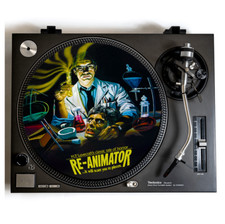 RE-ANIMATOR Turntable Slipmat for Vinyl Records 12" DJ Slip Mat horror scifi