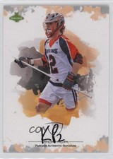 2020 Parkside Major League Lacrosse Select Series Signature Kyle Pless Auto 0o1d