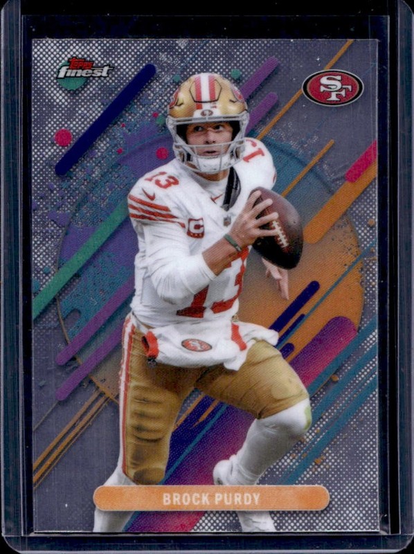 2025 Topps Finest Brock Purdy Rare #247 49ers