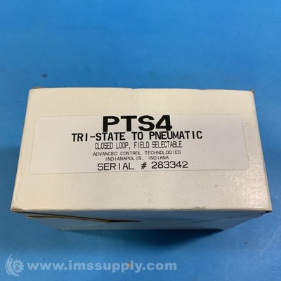 Advanced Control Tech PTS4 Tri-State to Pneumatic FNFP