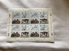 Finland Lot6/4 1992 Wildlife u/m SG1310-3 Full Sheet  Cat &pound;48   See pics & desc
