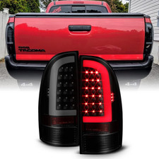 - for Black Smoked 2005-2015 Toyota Tacoma LED Tube Tail Lights Lamps Left Right