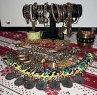 Gold Tones Assorted Costume Jewelry. Aldo Madden NYC Monet Vintage to Now Lot