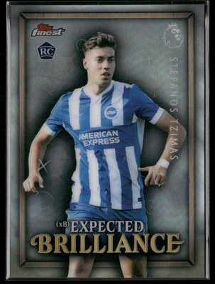 2025-26 Topps Finest Premier League Stefanos Tzimas Expected Brilliance