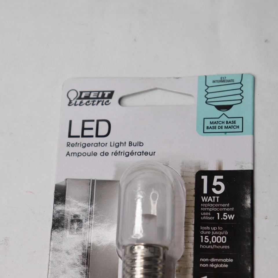 Feit Electric Non-Dimmable Led Bulb 15W 120V White BPT7N/SU/LED - Image 2 of 4