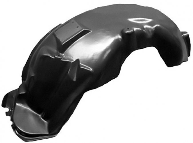 Pare-boue d'aile avant droite pour Chrysler Aspen et Dodge Durango HB en ABS noir