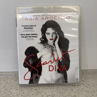 SCARLET DIVA (Blu-ray)  Asia Argento ORIGINAL FILM MOVEMENT OOP RARE!!