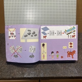 Lego 3187 Friends Butterfly Beauty Shop Instruction Manual Only No Bricks