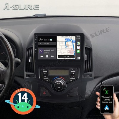 Für HYUNDAI i30 MK1 FD 2007-2011 Android 15 Autoradio 2+64GB CarPlay BT GPS RDS