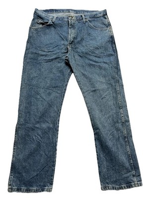 Wrangler Premium Quality Regular Fit Herren Jeans W38 L30 100% Cotton #B3-1