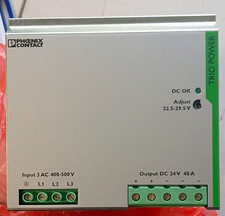 PHOENIX CONTACT TRIO POWER TRIO-PS/3AC/24DC/40 Switching P.S. 24VDC 40A