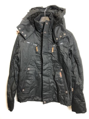 KHUJO Damen Winterjacke Jacke Modell: Pan Schwarz M
