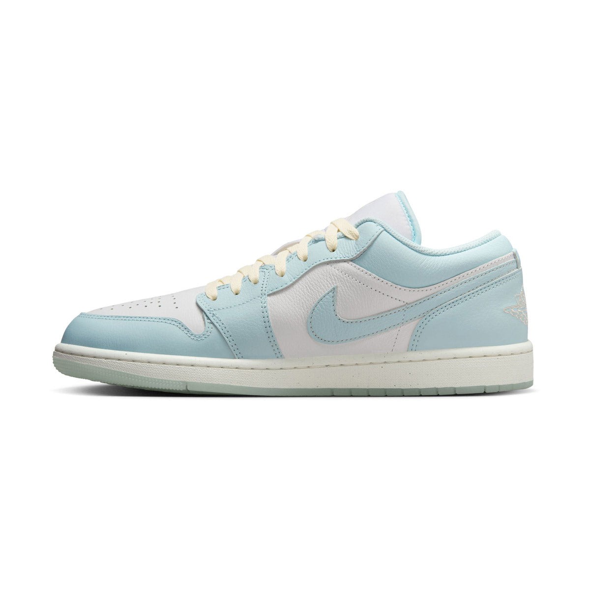 MENS AIR JORDAN 1 LOW SE_GLACIER BLUE/SEA GLASS-SUMMIT WHITE