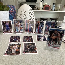 Topps Detroit Pistons NBA Cade Cunningham Chaz Lanier Card Lot (11) Rookie