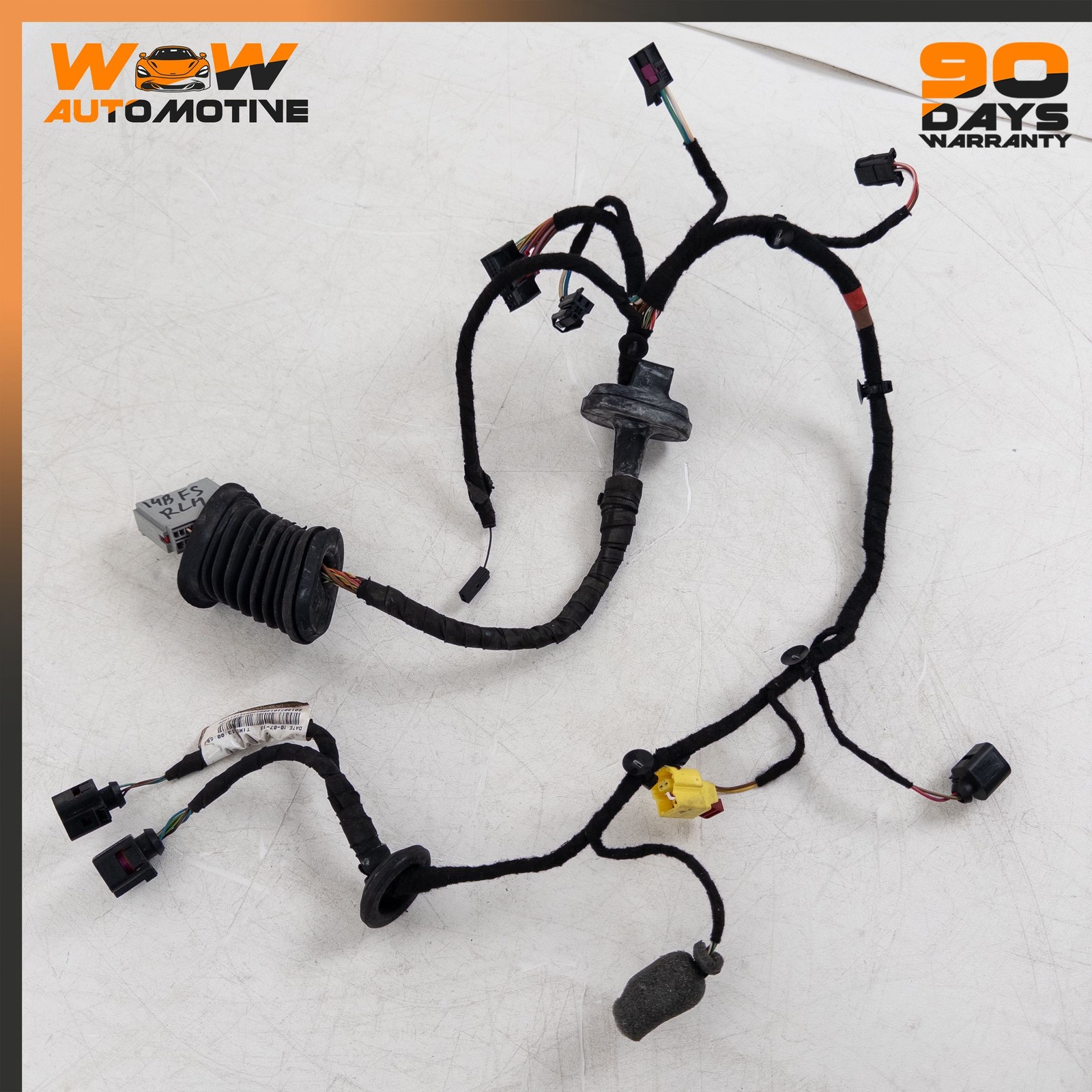 14-19 BENTLEY FLYING SPUR REAR LEFT DRIVER SIDE DOOR WIRE HARNESS CABLE OEM