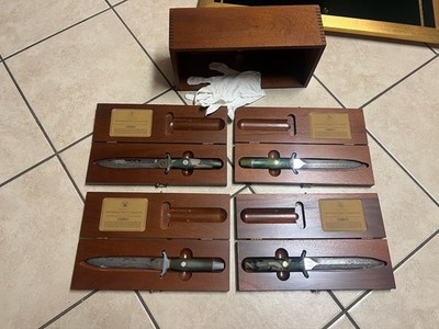 Gerber MKII Vietnam Tribute Full Set + Wall Display  SN# 1911   MK2 MK II MK 2