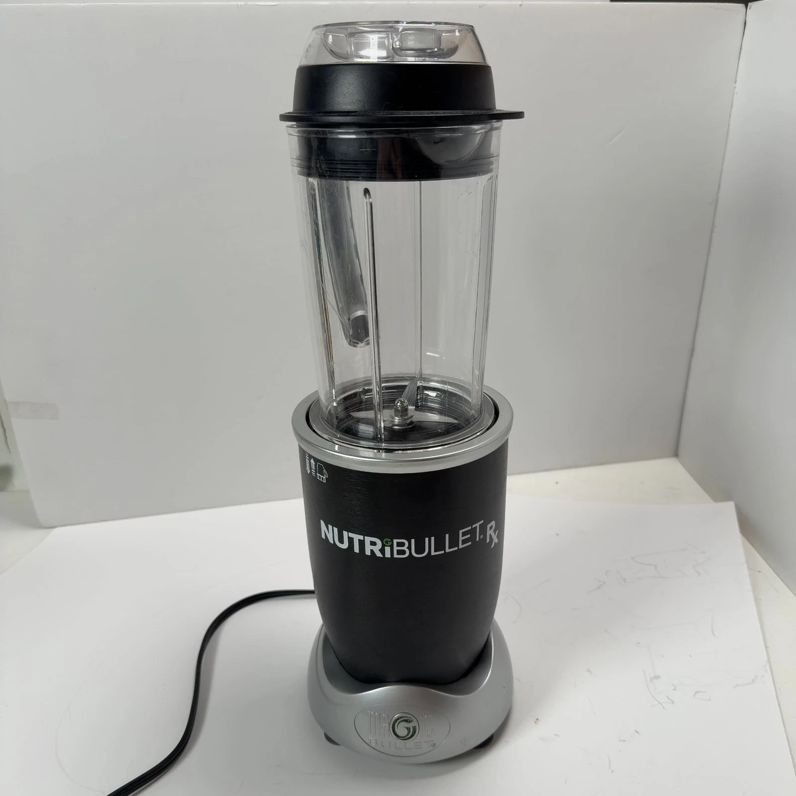 NutriBullet RX NB-301 Blender 1700W Black Kitchen Appliance with Cup Used