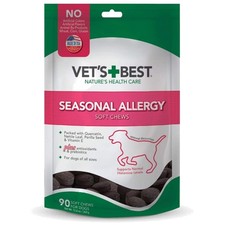 Vet s Best Seasonal Allergy Chews for Dogs - 90-Day Supply, Chicken Flavor