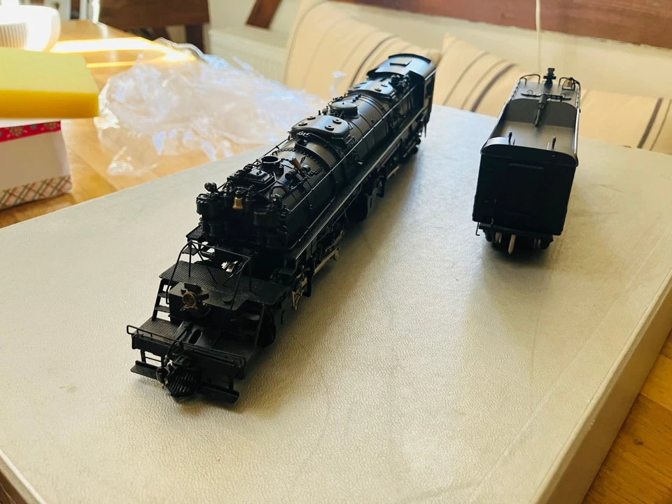 PFM Tenshodo 173 brass DM&IR class M-4 articulated H0 scale - Image 4 of 4