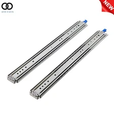 1Pair Heavy Duty Drawer Slides 26" 500 lbs Load Capacity Side Mount Extension