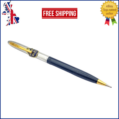 VINTAGE SHEAFFER SOVEREIGN SCHNORCHEL DRUCKBLEISTIFT IN SCHWARZ UND CHROM USA