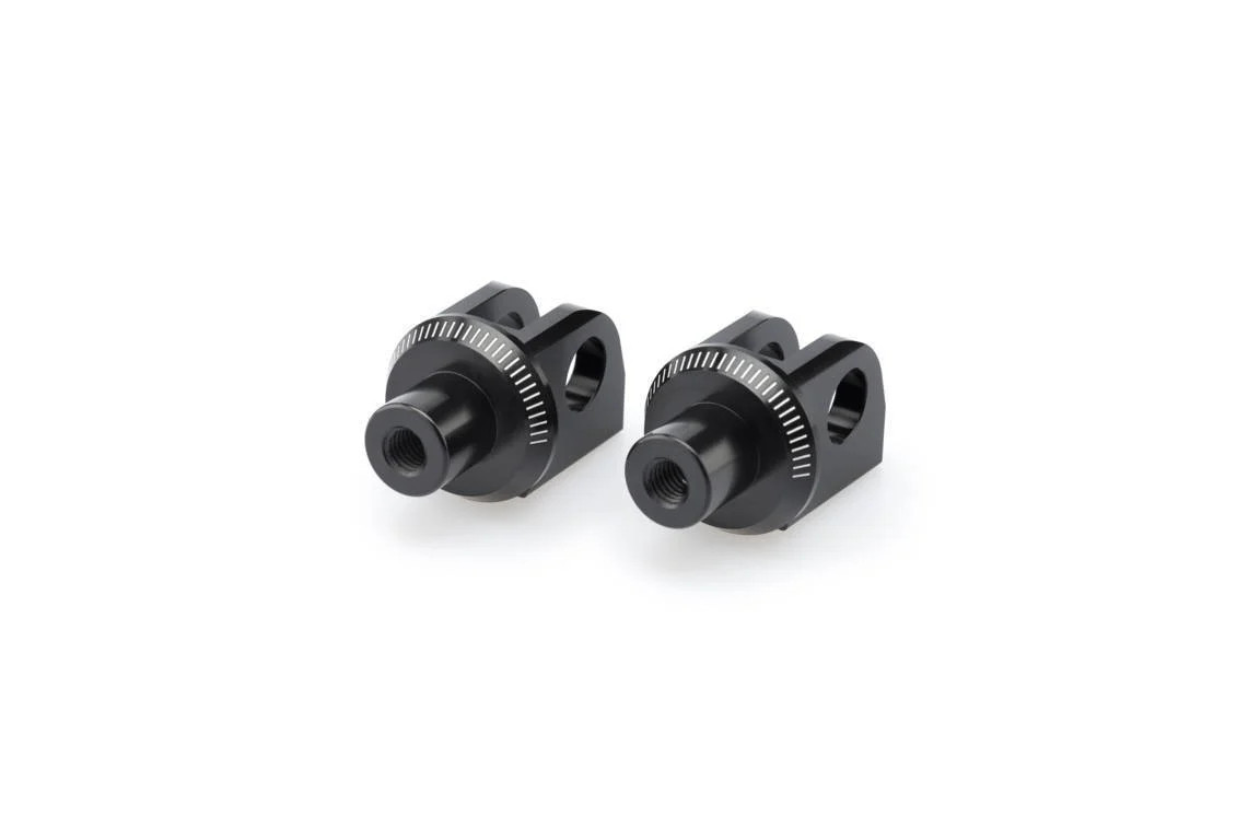Puig Footpeg Adaptors Rider | Black | Kawasaki Z 1000 2003>2009