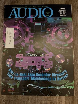 Audio January 1971 Reel-to-Reel Tape Recorder Directory Illustrated