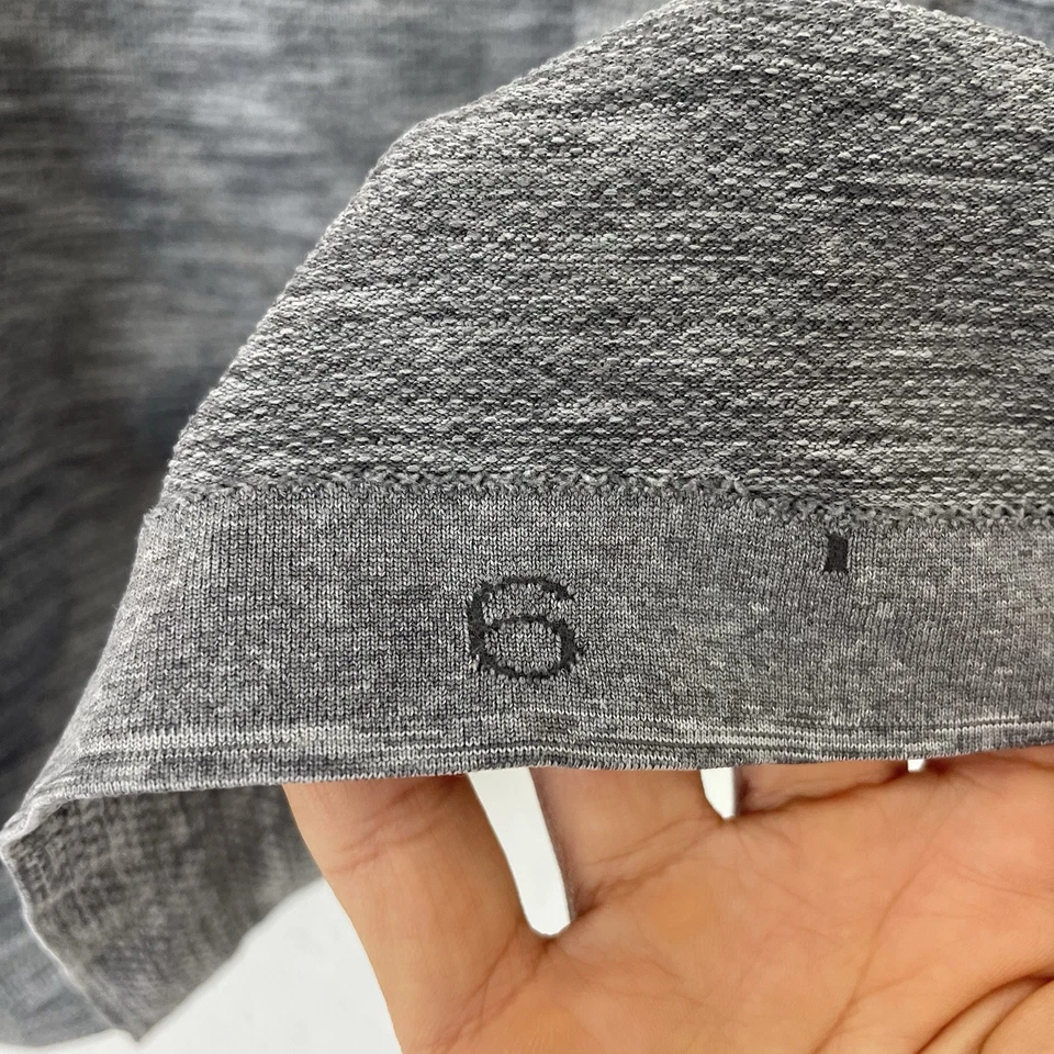 Camisa deportiva Lululemon Swiftly Tech Crew para mujer talla 6 gris manga larga Foto 3 de 4